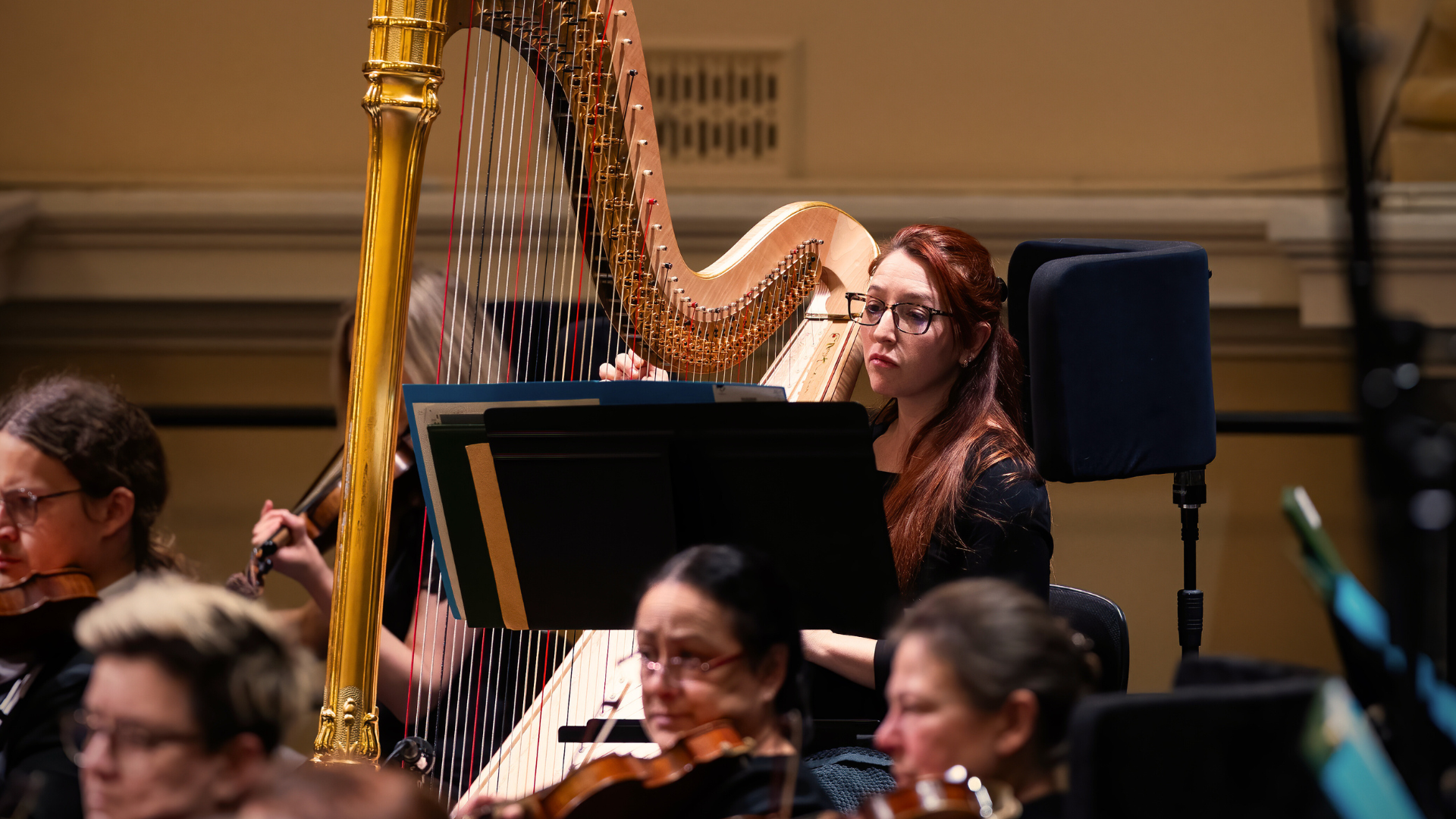 Get to know our new Principal Harp, Jessica Fotinos